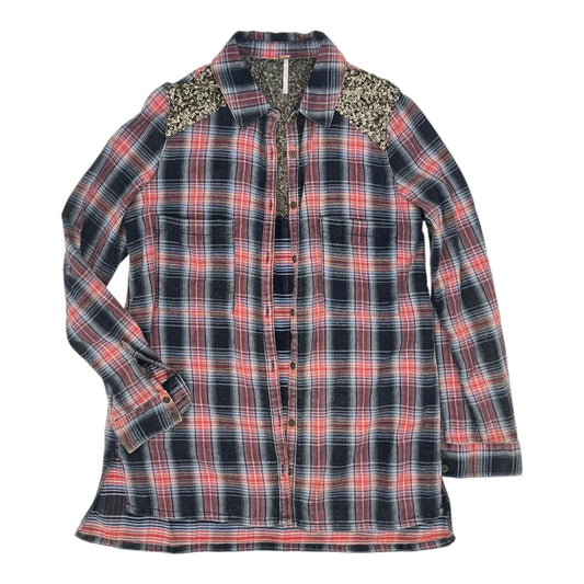 Top Ls By Free People In Blue & Red, Size:S