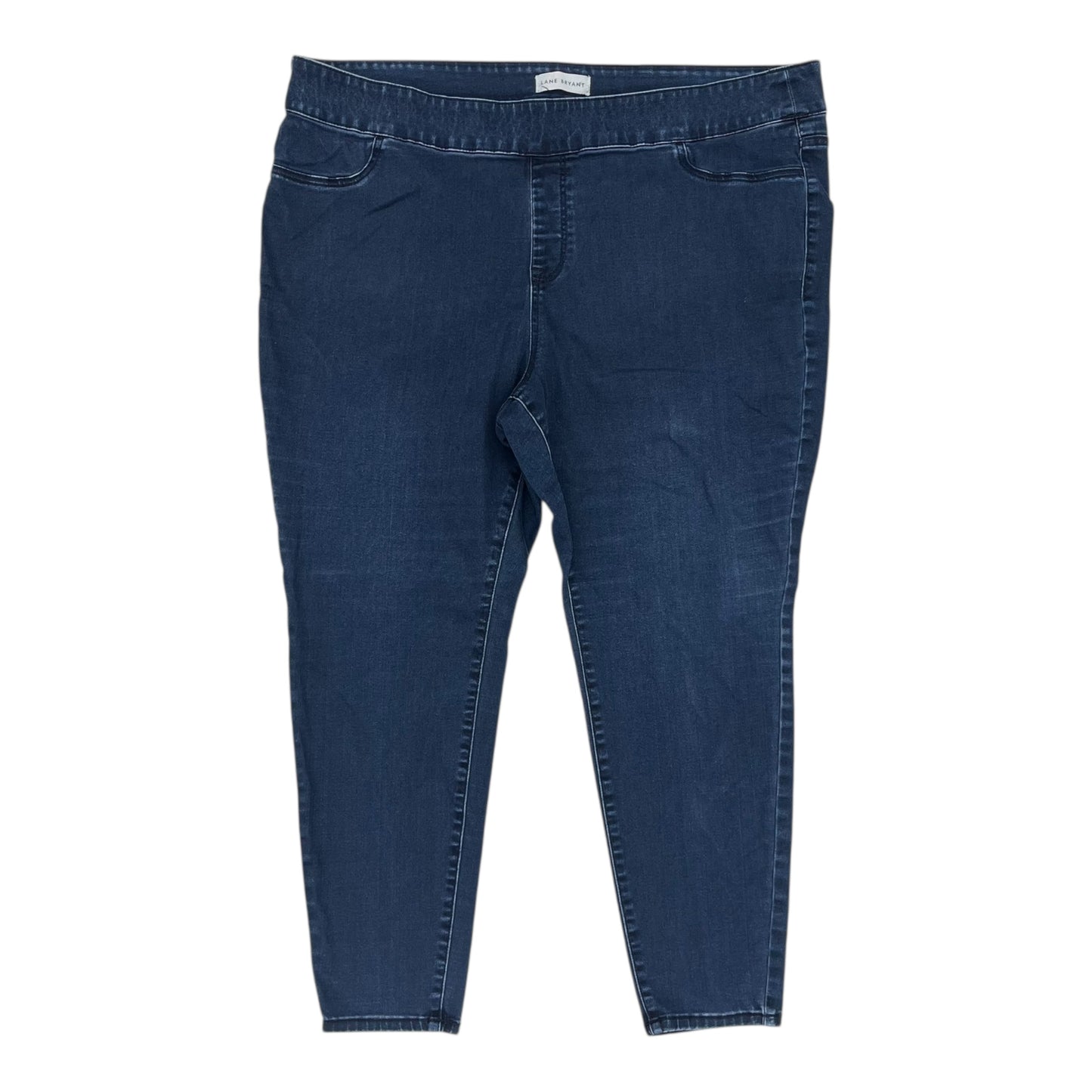 Jeans Jeggings By Lane Bryant In Blue Denim, Size:24