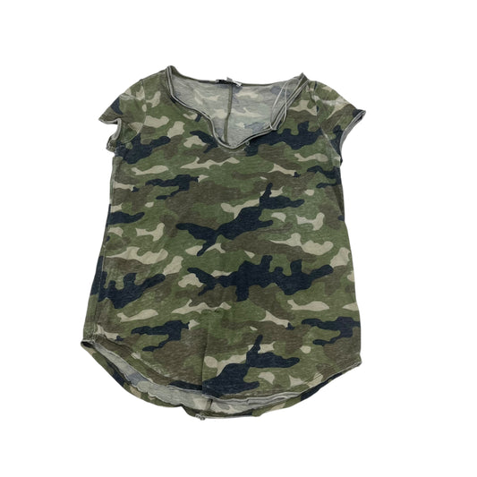 Top Ss By William Rast In Camouflage Print, Size:S