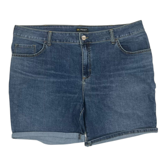 Shorts By Lee In Blue Denim, Size:24