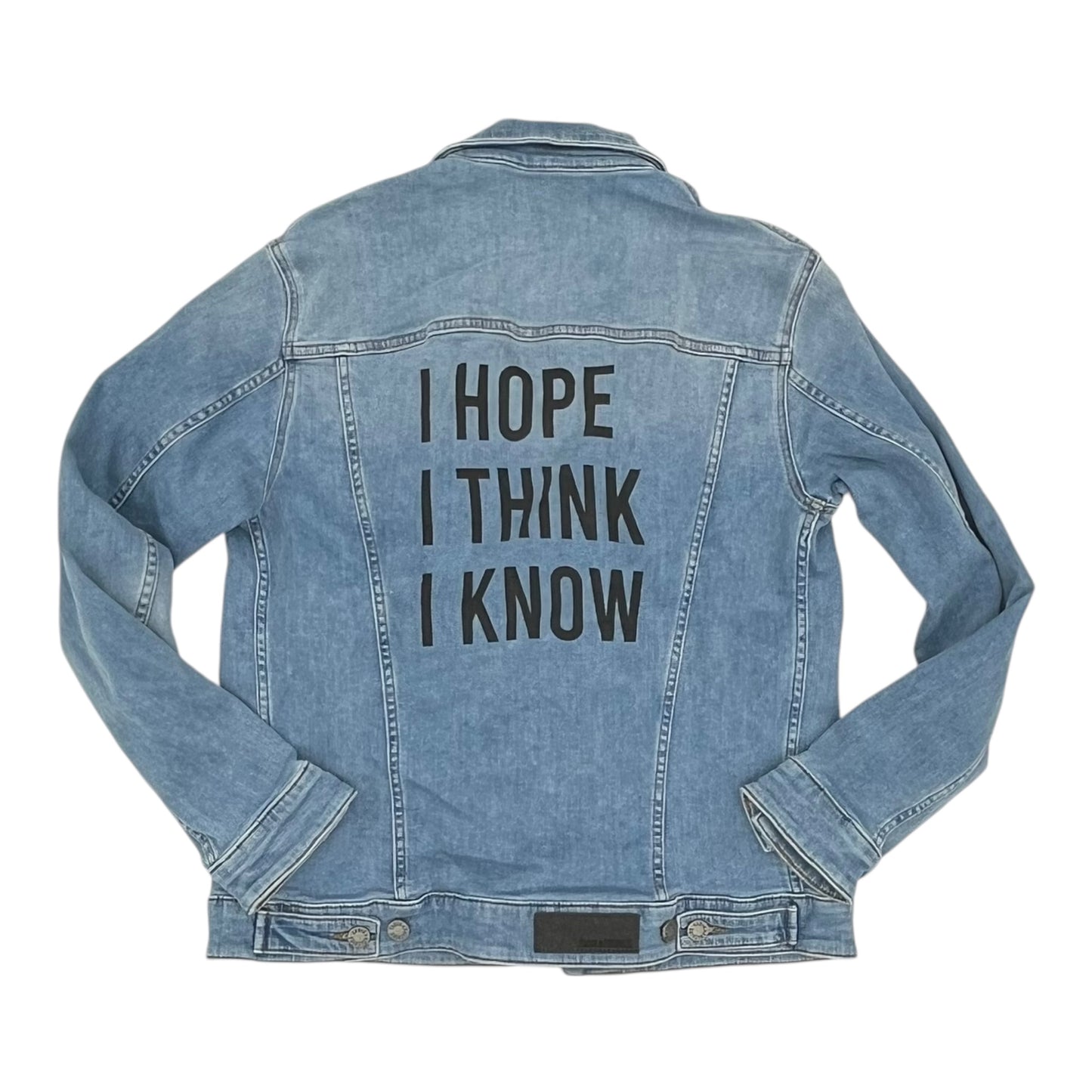Jacket Denim By Zadig And Voltaire In Blue Denim, Size:S