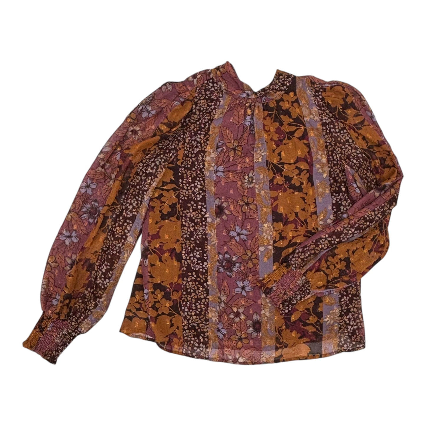 Top Ls By Clothes Mentor In Maroon, Size:M