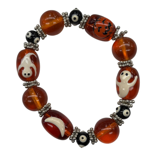 Bracelet Beaded By Cmf In Orange