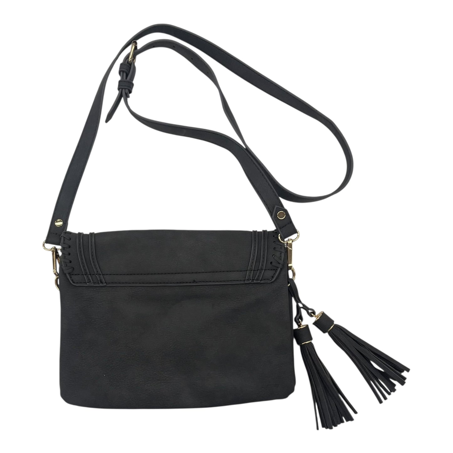 Crossbody By Cme In Grey, Size:Medium