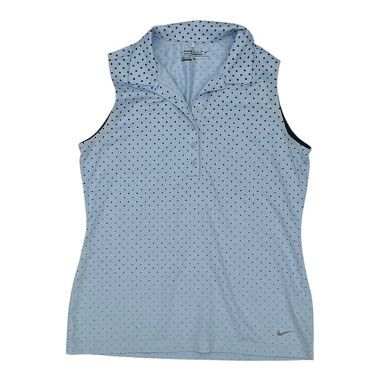 Athletic Tank Top By Nike In Blue, Size:M