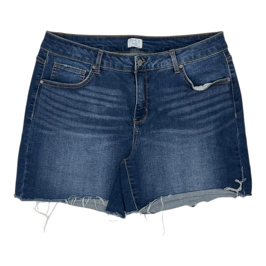 Shorts By Time And Tru In Blue Denim, Size:16
