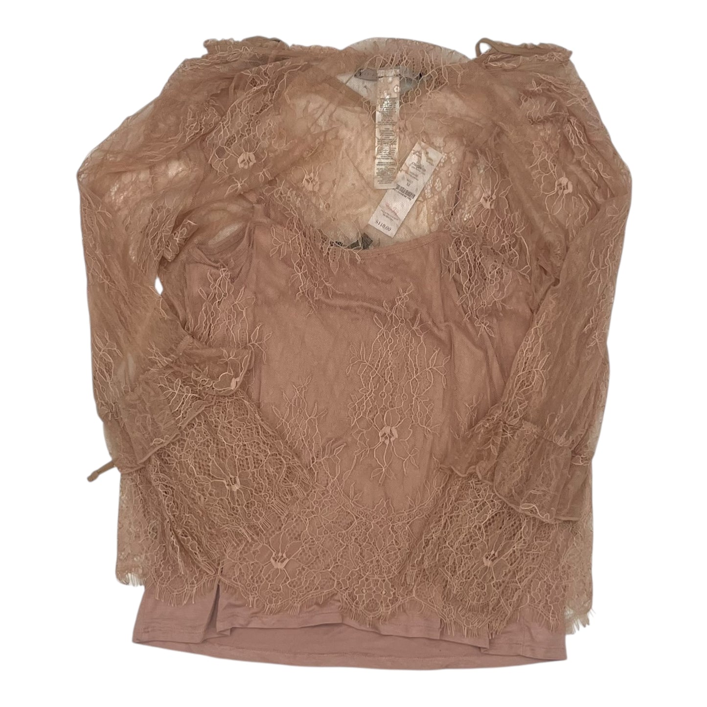 Blouse Ls By White House Black Market In Pink, Size:M