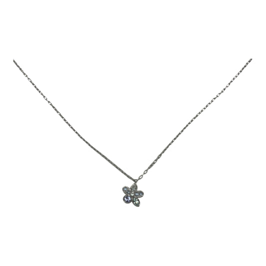Necklace Designer By Swarovski In Silver