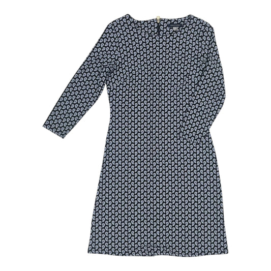 Dress Work By Tommy Hilfiger In Blue & White, Size:2