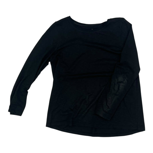 Top Ls By J. Jill In Black, Size:Mp