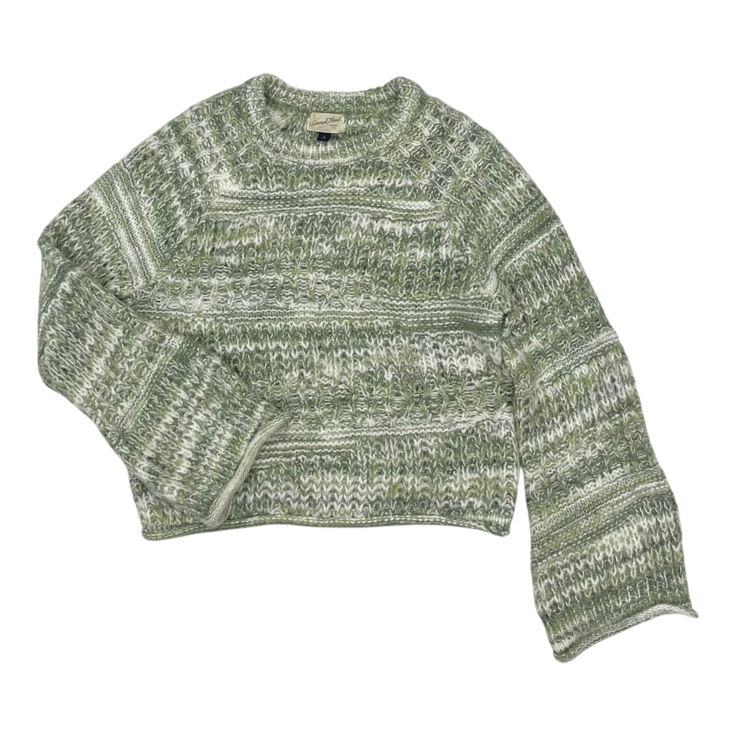 Sweater By Universal Thread In Green & White, Size:M
