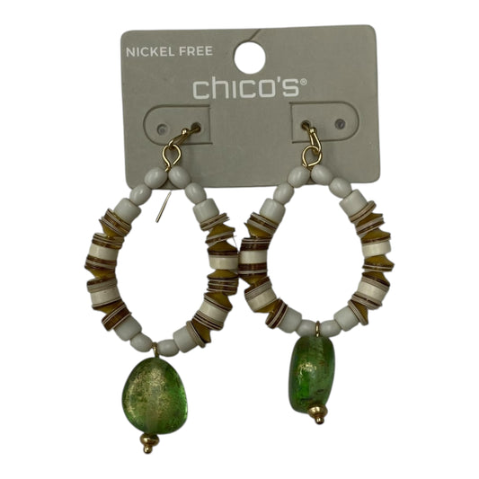 Earrings Dangle/Drop By Chicos In Tan