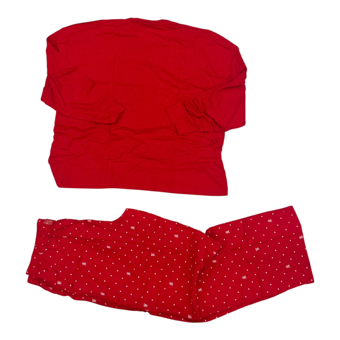 Pajamas 2Pc By Victorias Secret In Red, Size:L
