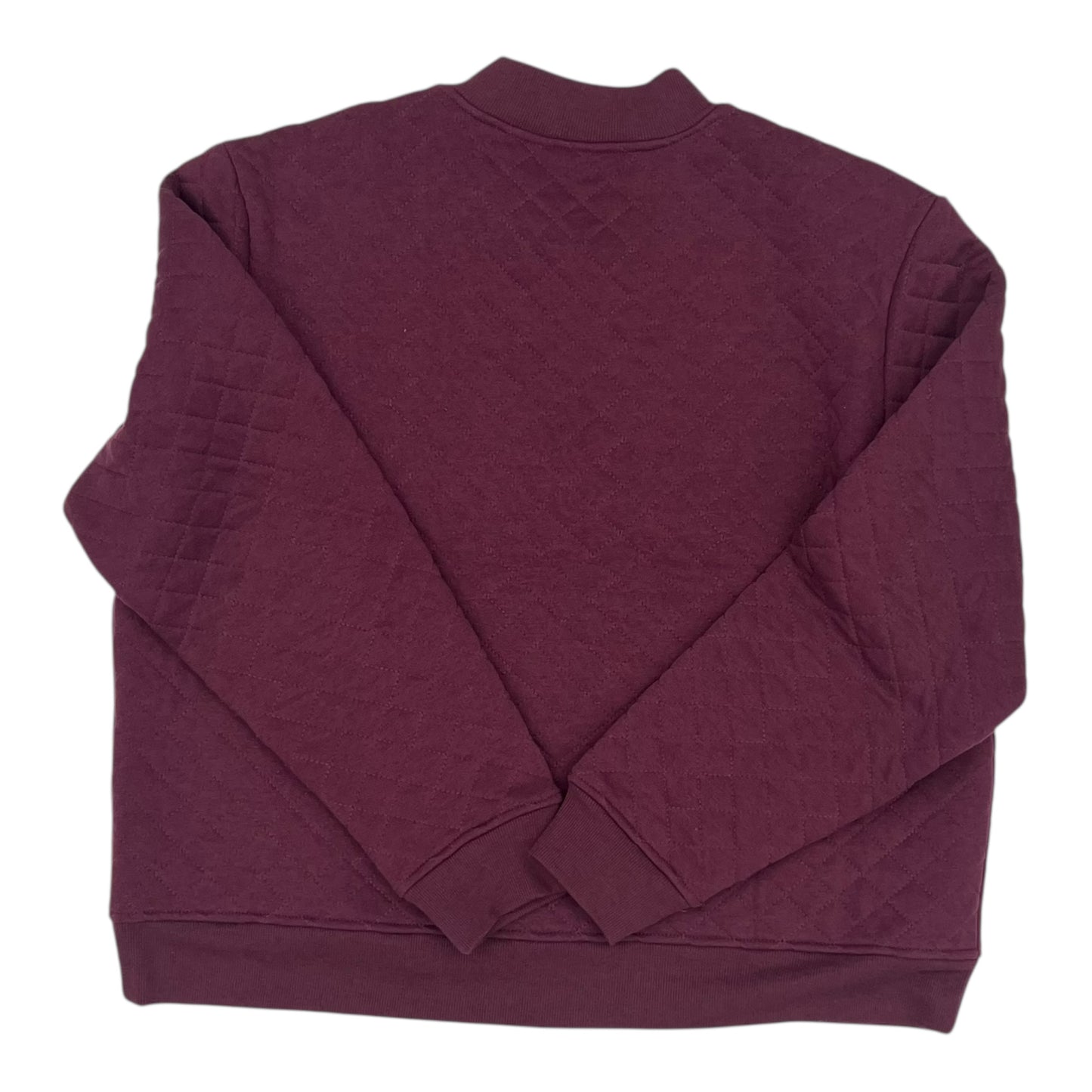 Athletic Jacket By Athletic Works In Purple, Size:Xl