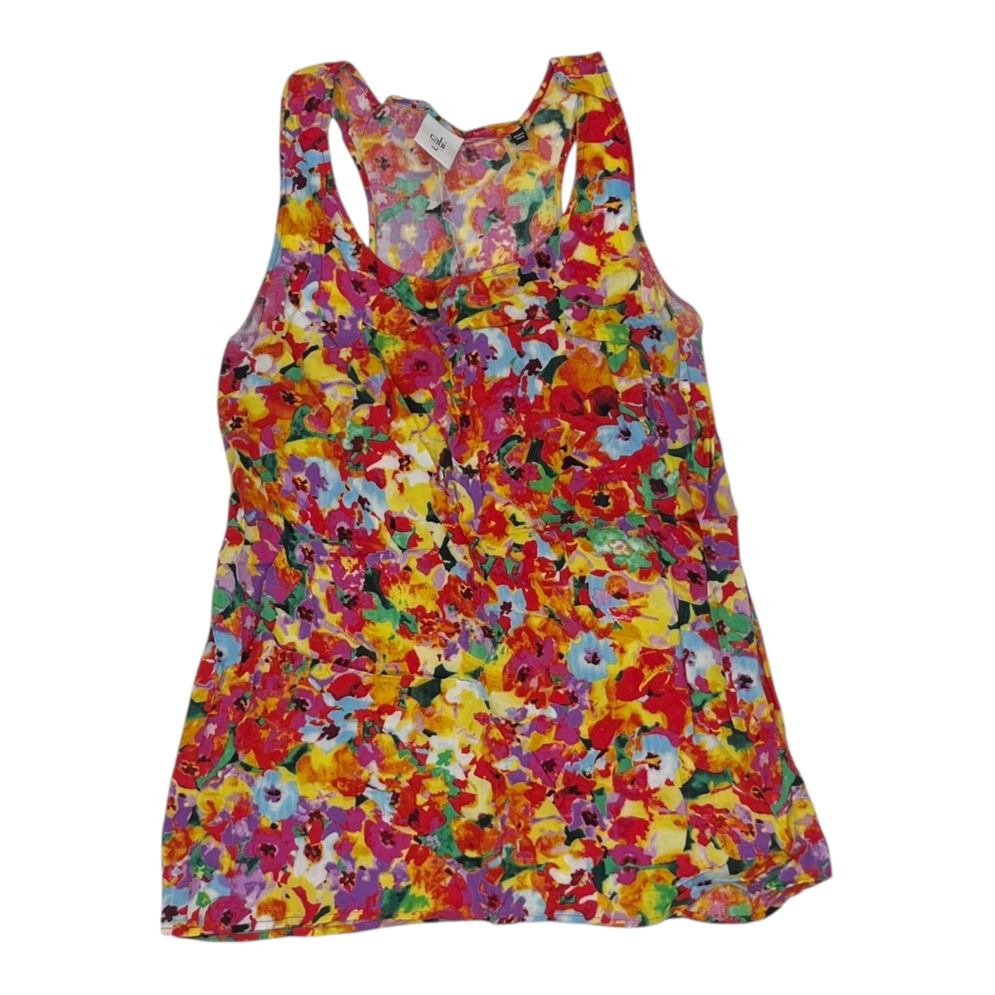 Top Sleeveless By Cabi In Multi, Size:M