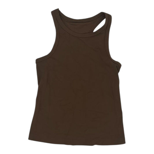 Athletic Tank Top By Lululemon In Brown, Size:Xs