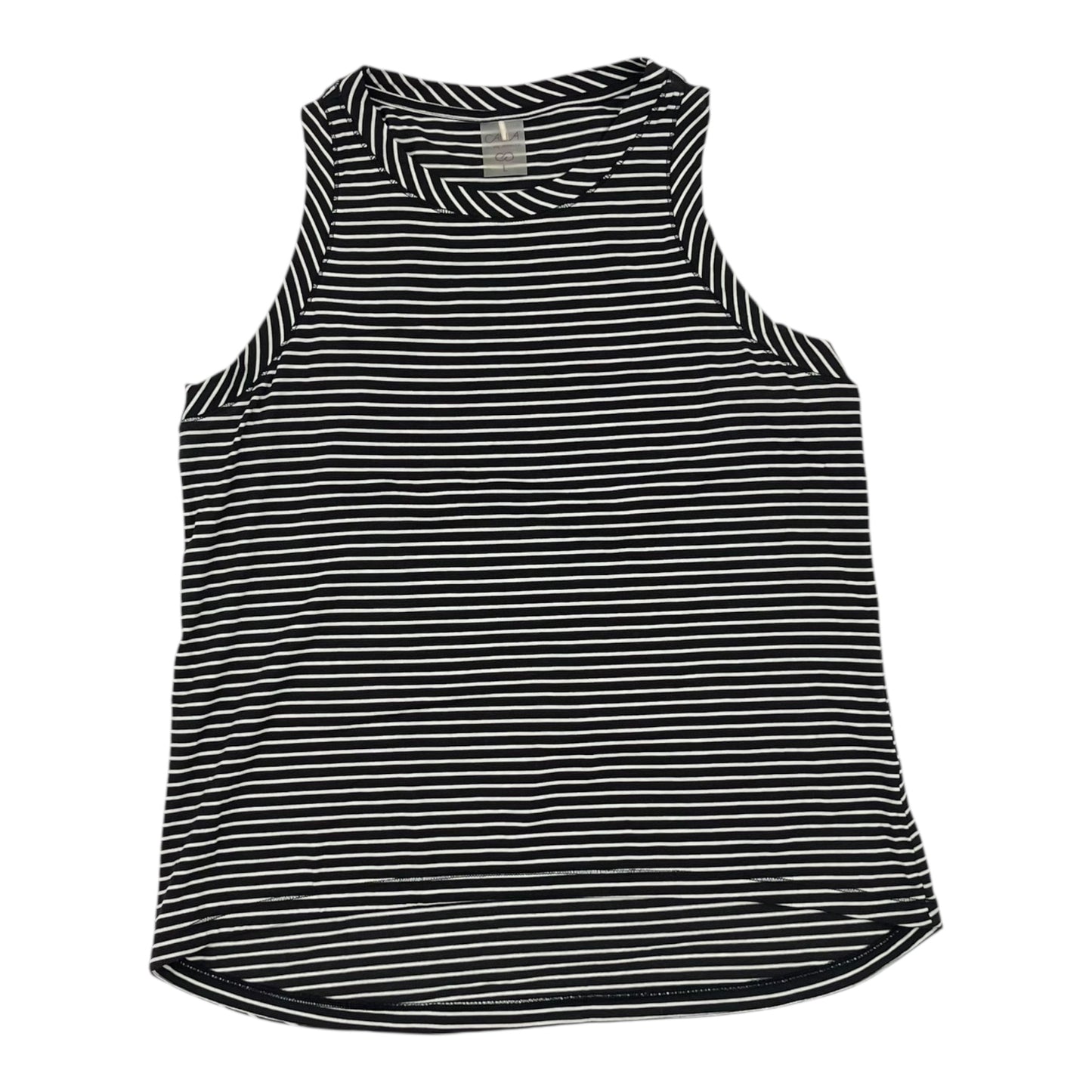 Athletic Tank Top By Calia In Black & White, Size:L