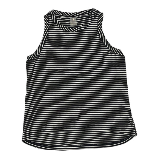 Athletic Tank Top By Calia In Black & White, Size:L