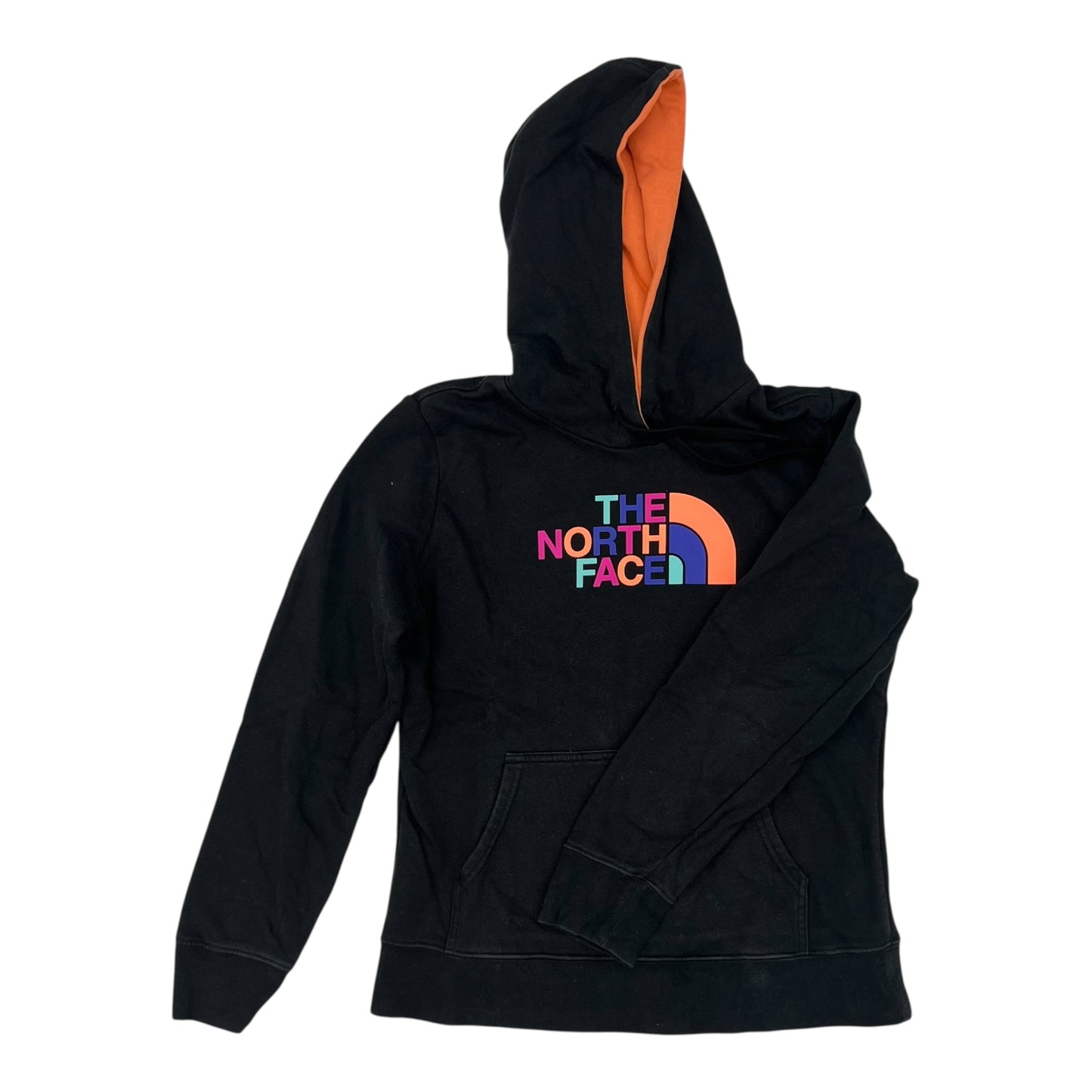 Athletic Sweatshirt Hoodie By The North Face In Black, Size:M