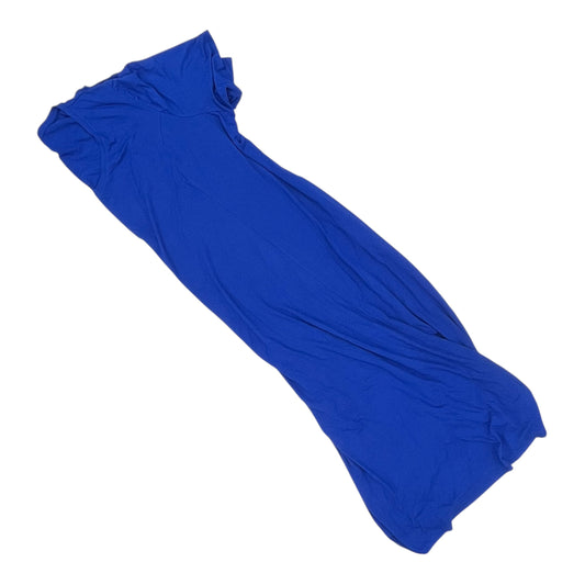 Dress Casual Maxi By Catherines In Blue, Size:4X