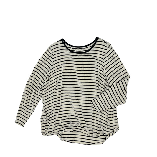 Top Ls By Lane Bryant In Black & Cream, Size:4X