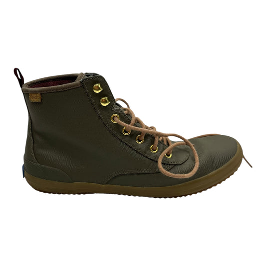 Boots Ankle Flats By Keds In Green, Size:9