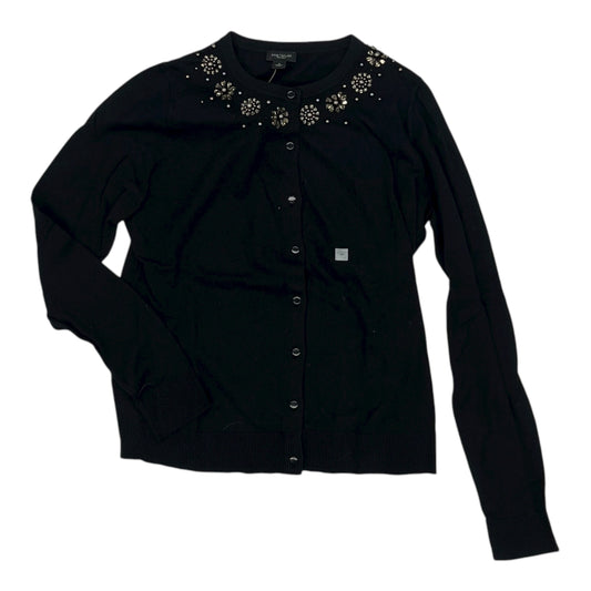 Cardigan By Ann Taylor In Black, Size:M