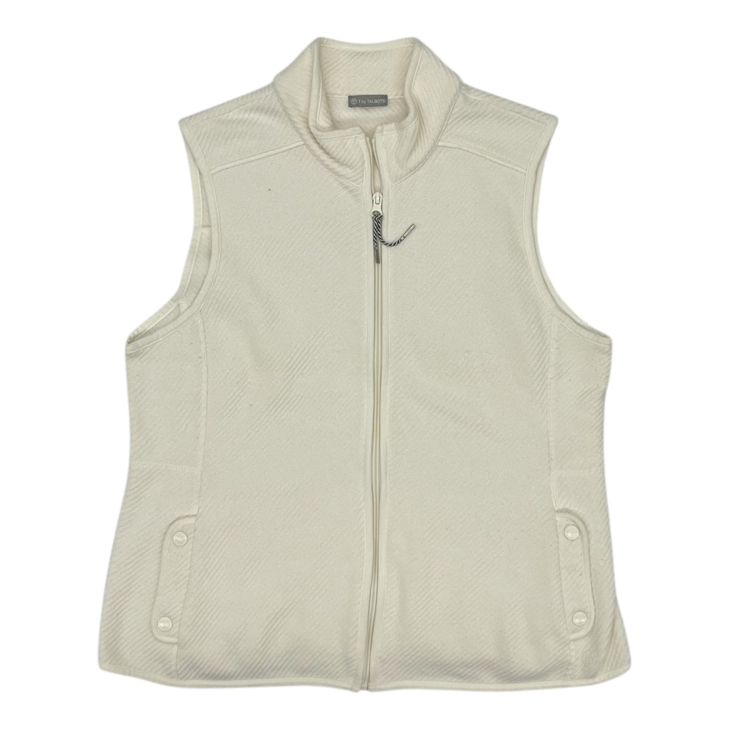 Vest Other By Talbots In Cream, Size:M
