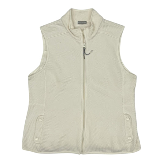 Vest Other By Talbots In Cream, Size:M
