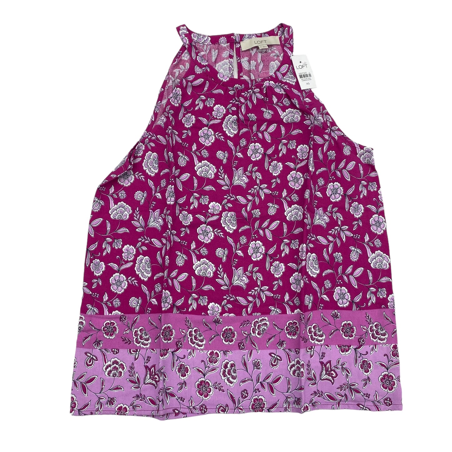 PINK LOFT BLOUSE SLEEVELESS, Size XS