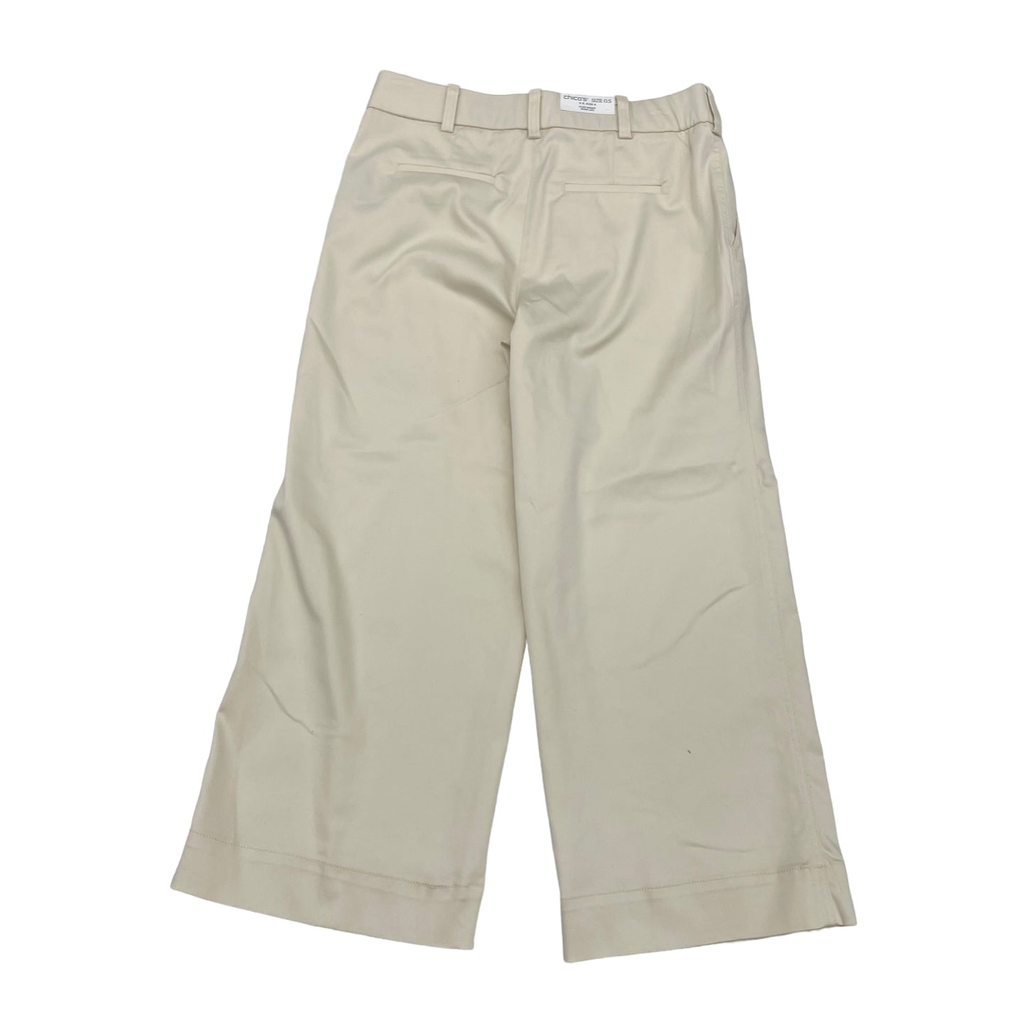 CREAM PANTS CHINOS & KHAKIS by CHICOS Size:6