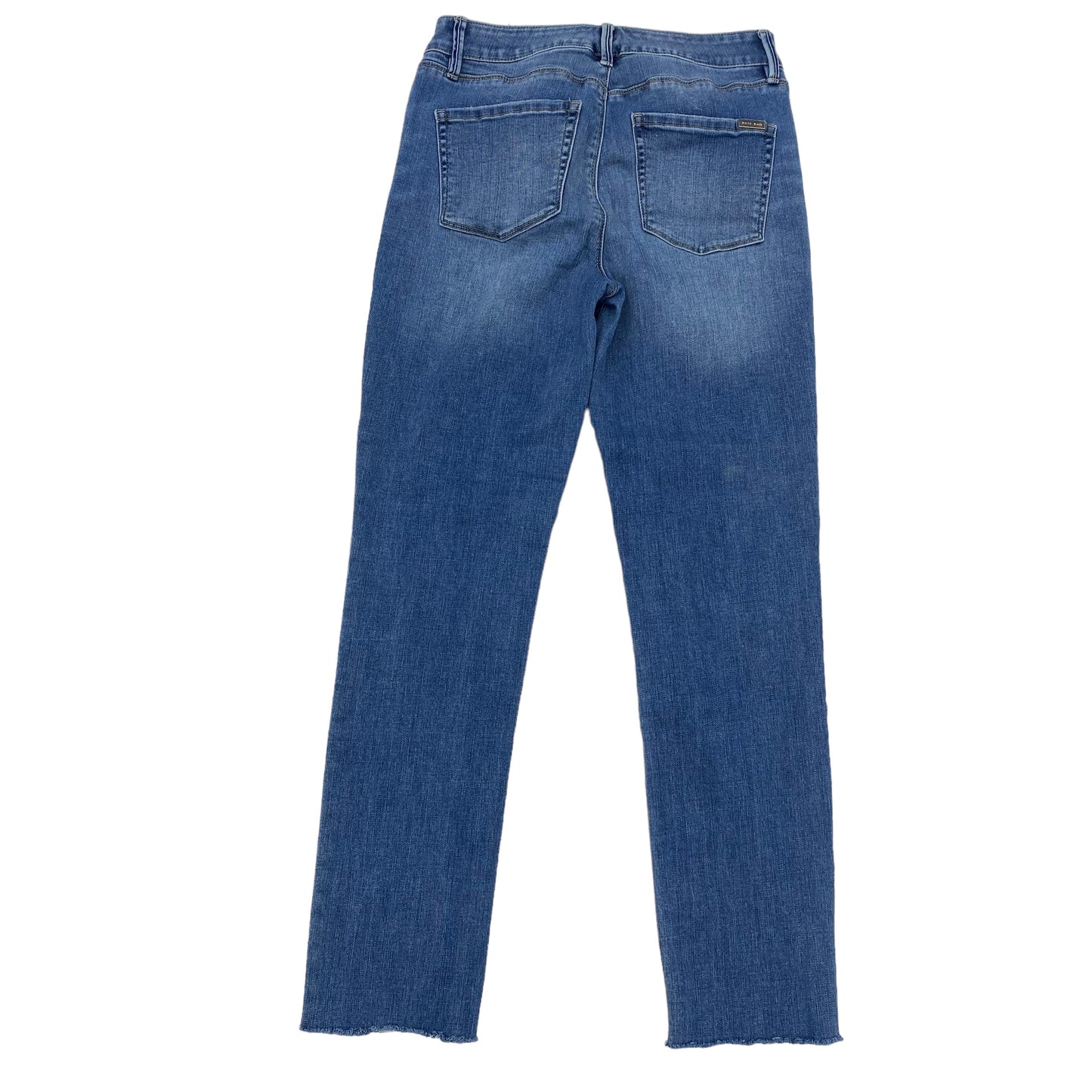 BLUE DENIM JEANS STRAIGHT by WHITE HOUSE BLACK MARKET Size:6