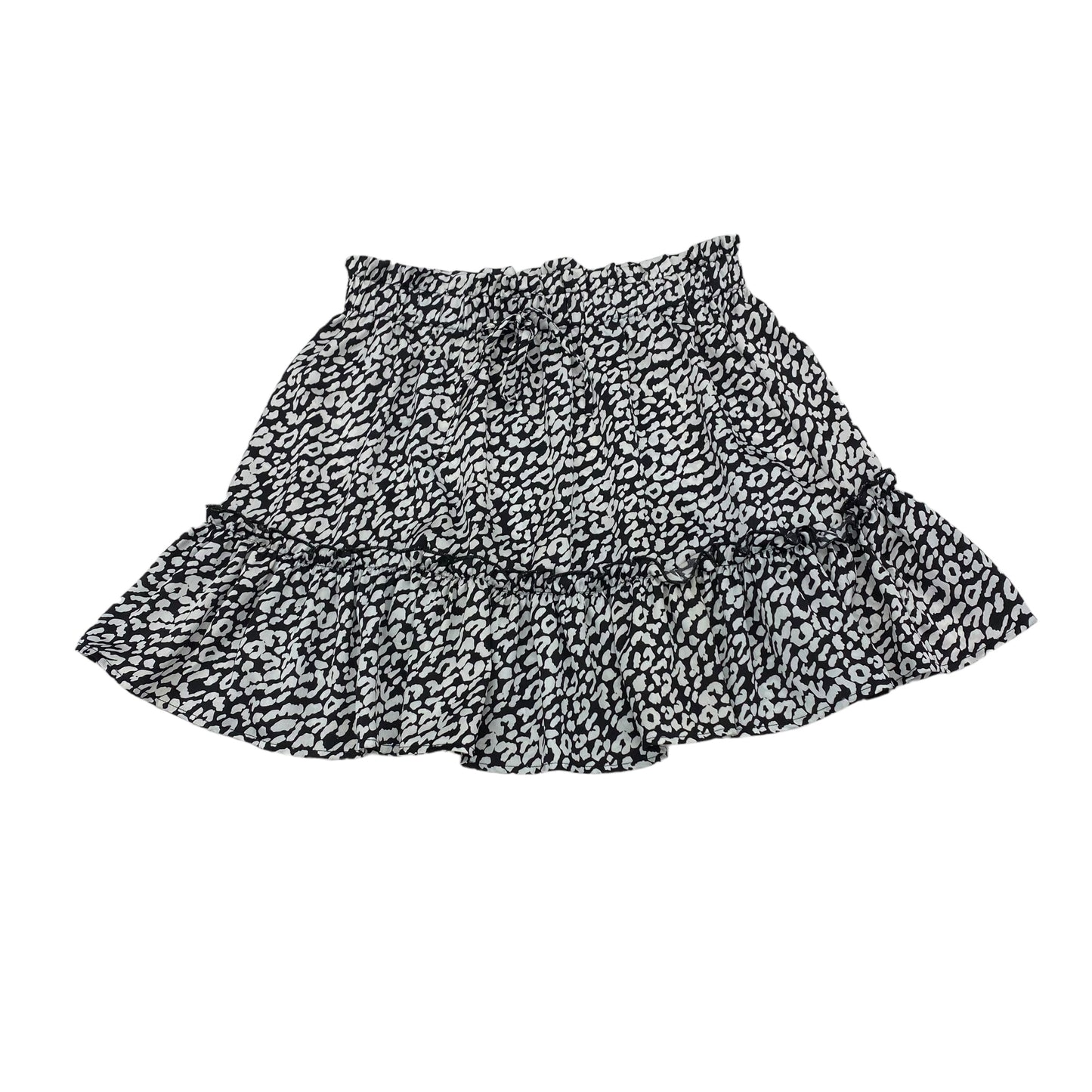 BLACK & WHITE SKIRT MINI & SHORT by SHEIN Size:L