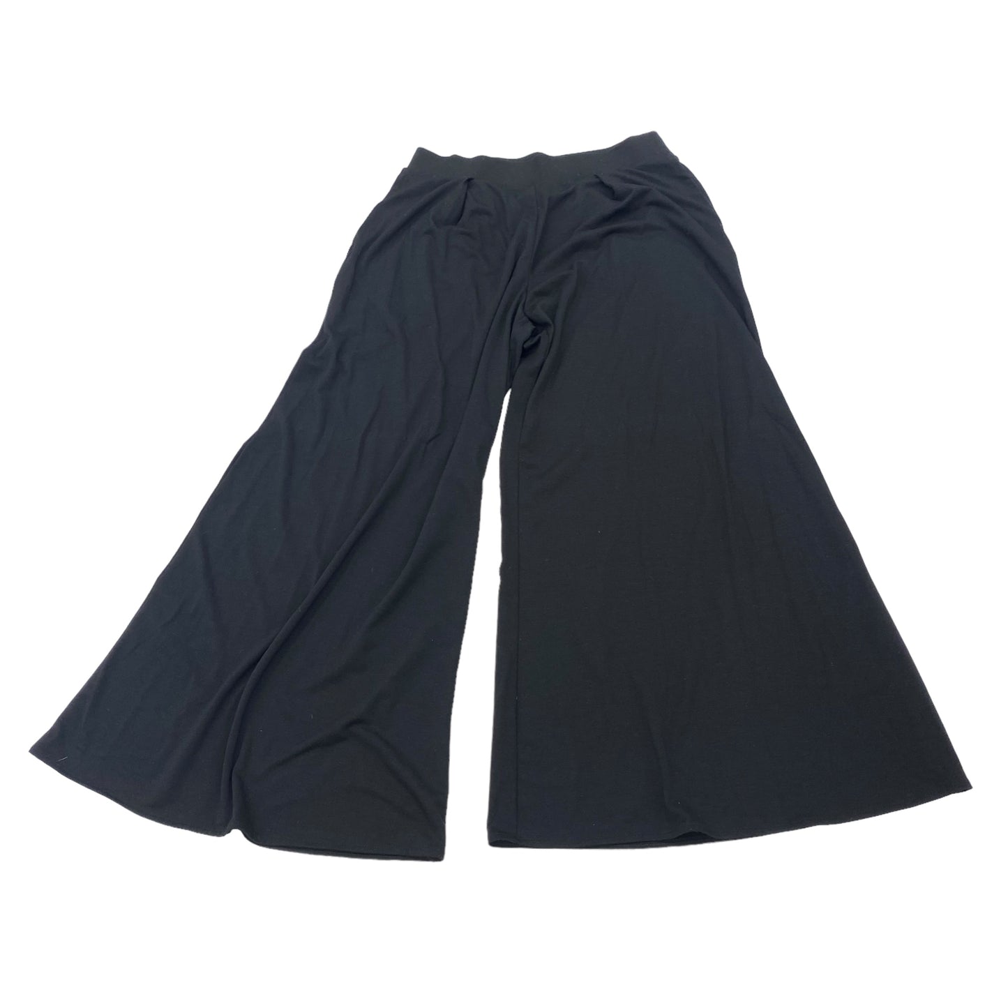 BLACK PANTS WIDE LEG by UNIQLO Size:M