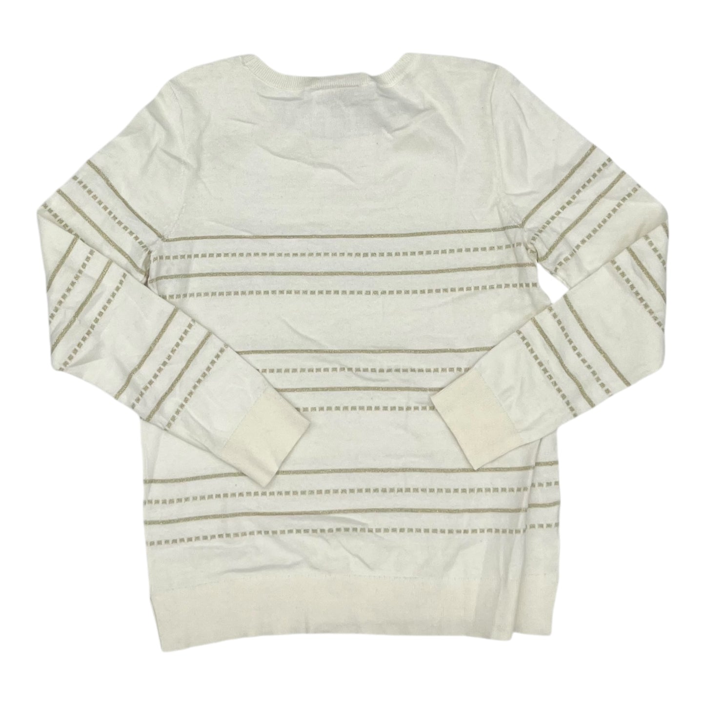 WHITE SWEATER by LOFT Size:L