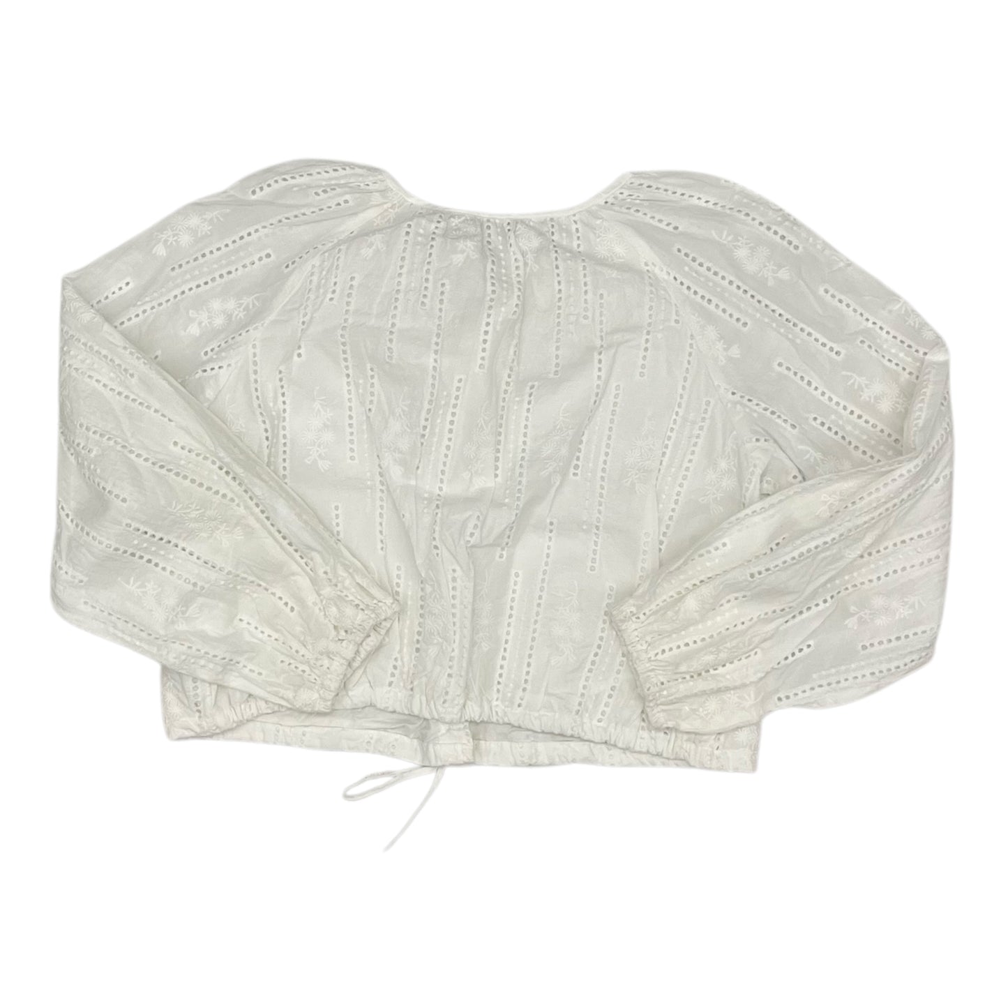 Top Ls By Ophelia Roe In White, Size:M