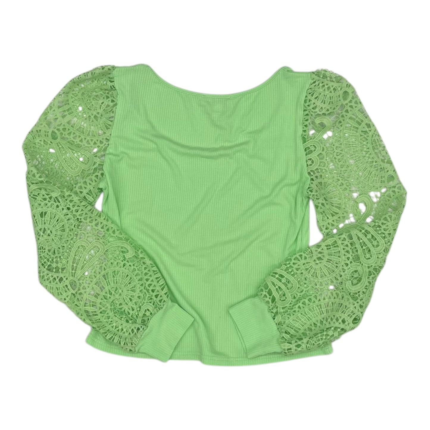 Top Ls By She + Sky In Green, Size:M