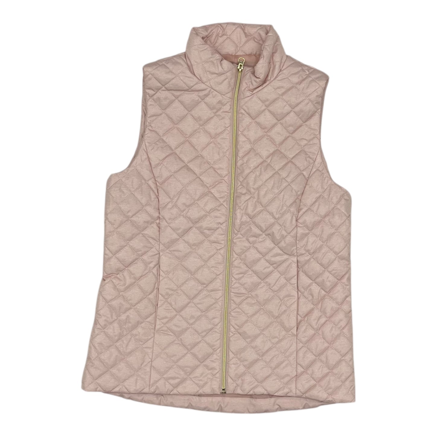 Vest Puffer & Quilted By Banana Republic In Pink, Size:S