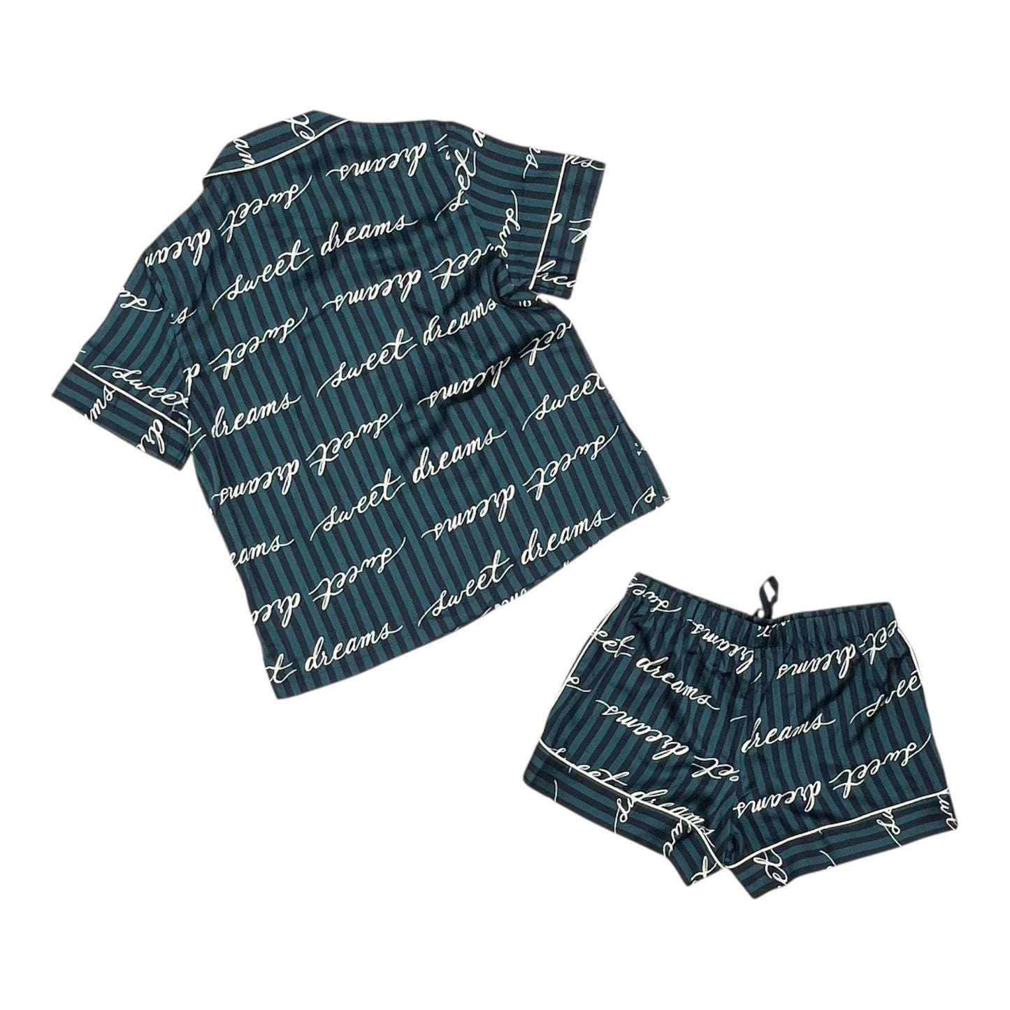 Lounge Set Shorts By Victorias Secret In Green, Size:S