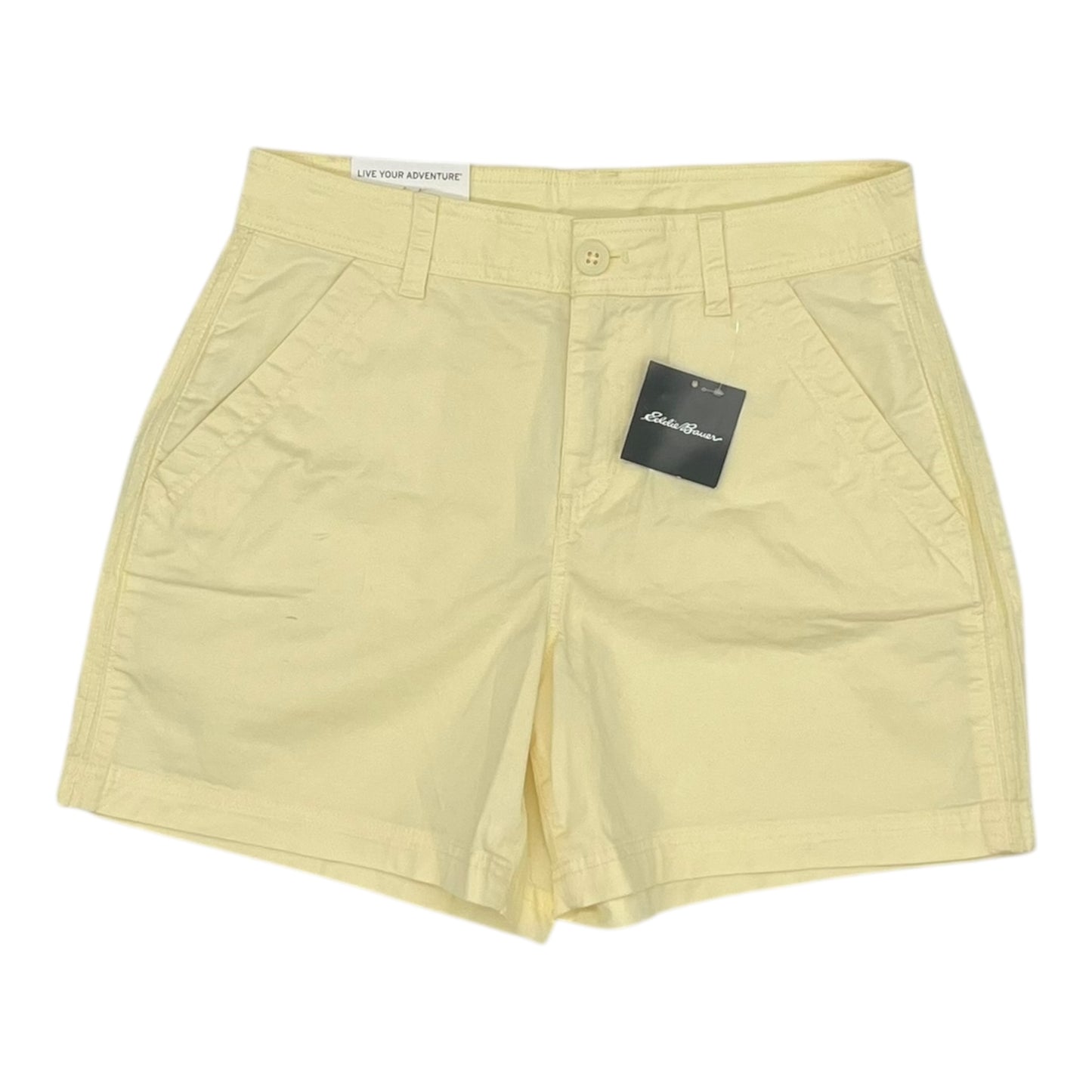Shorts By Eddie Bauer In Yellow, Size:6