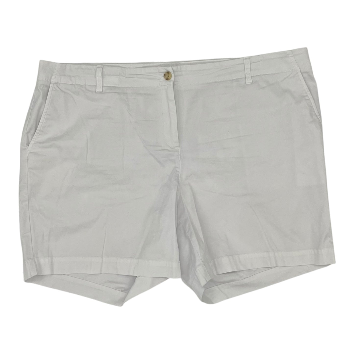 Shorts By Talbots In White, Size:20