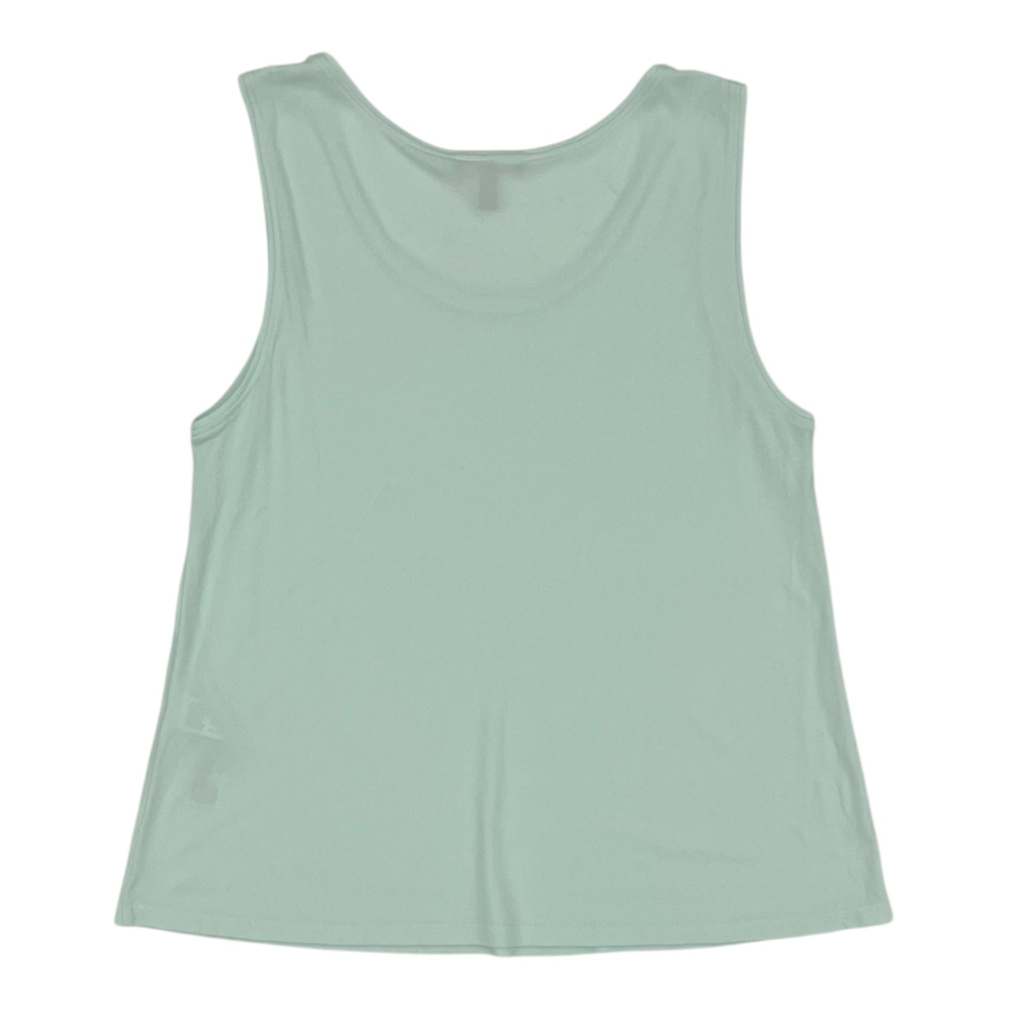 Tank Top By Eileen Fisher In Green, Size:M