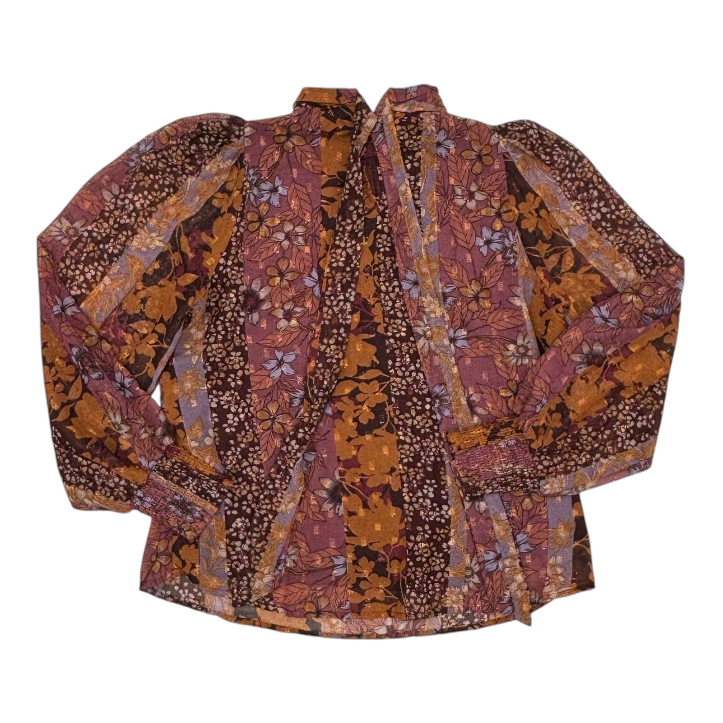 Top Ls By Clothes Mentor In Maroon, Size:M