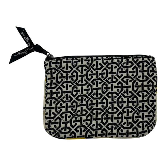 Makeup Bag By Vera Bradley In Black & White, Size:Small