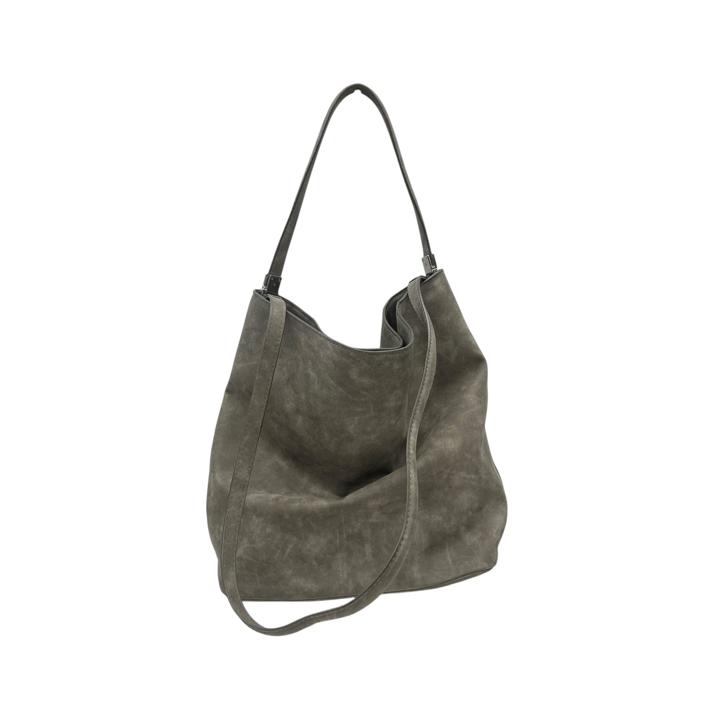 Handbag By Limited In Grey, Size:Large