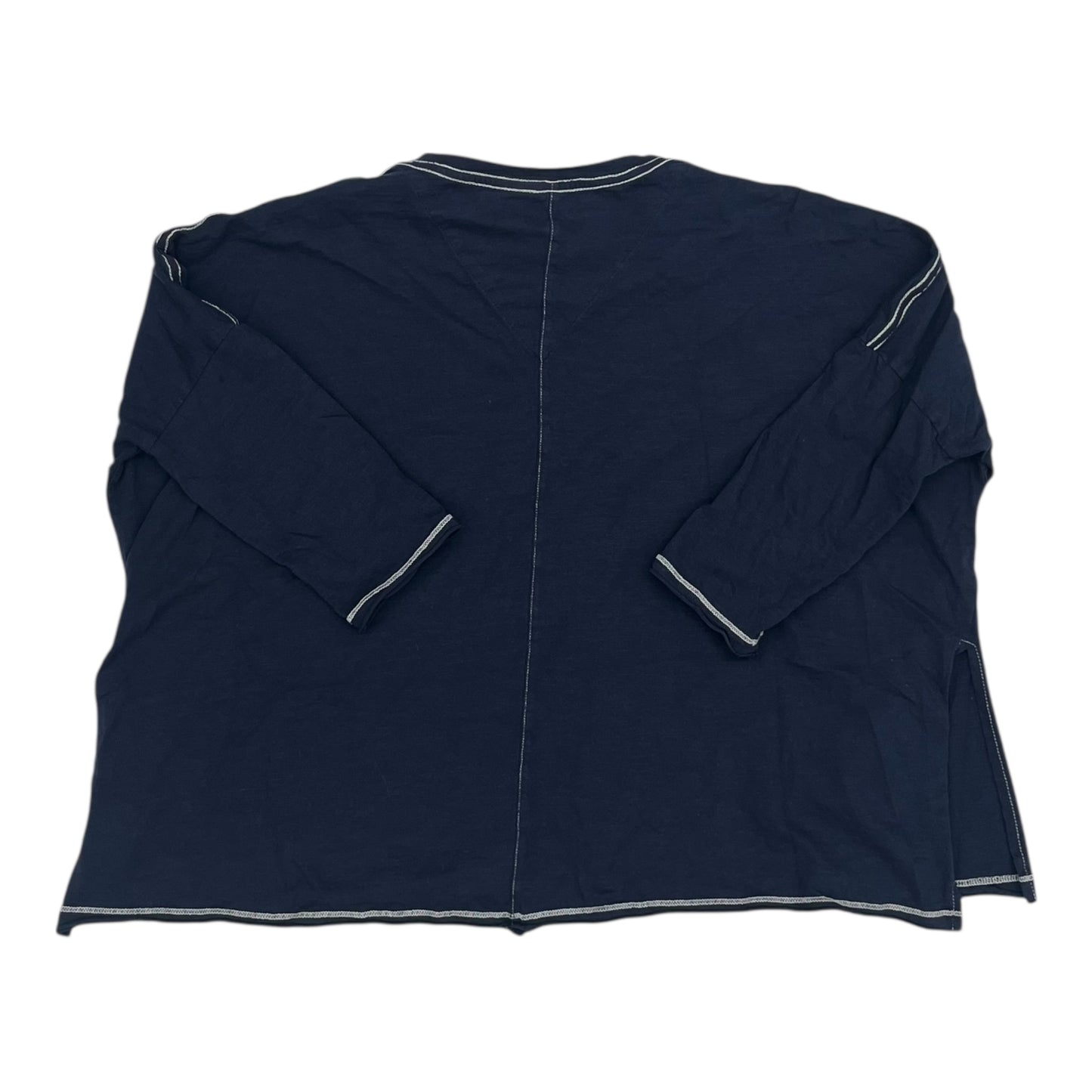 Top Ls Basic By Clothes Mentor In Blue, Size:M