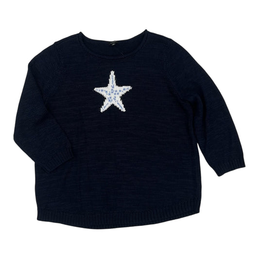 Sweater By Talbots In Navy, Size:Xl
