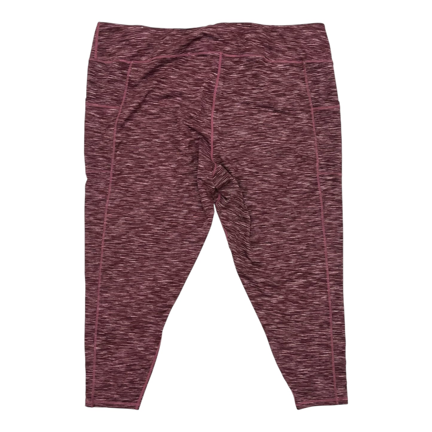 Athletic Leggings By Maurices In Purple, Size:4X