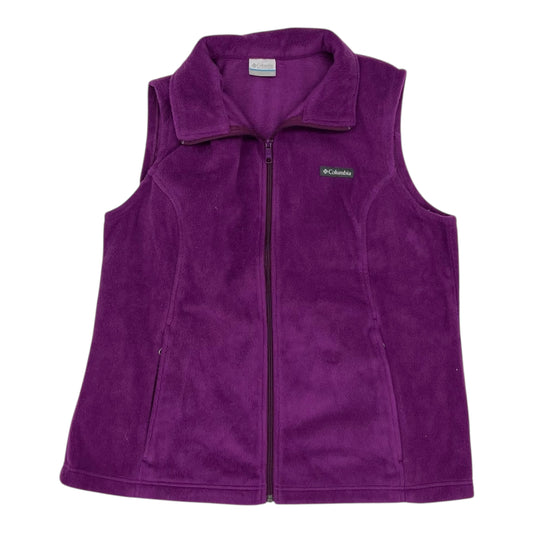 Vest Fleece By Columbia In Purple, Size:1X