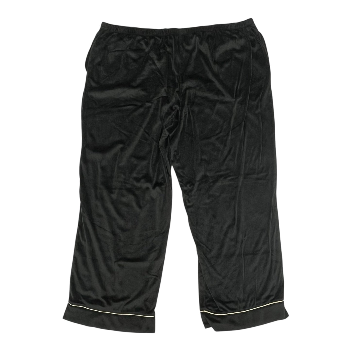 Pajama Pants By Joyspun In Black, Size:3X